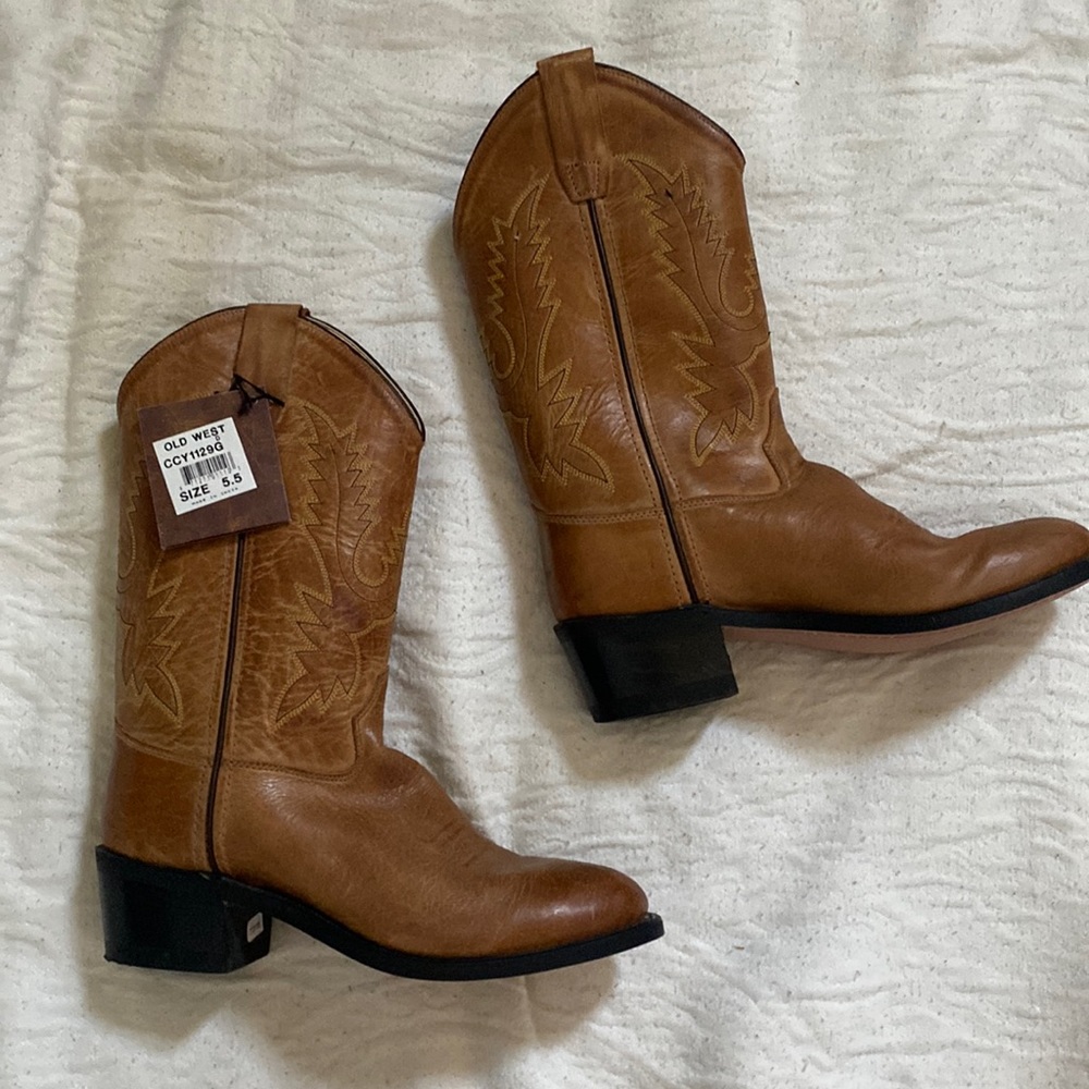 Women’s 5.5 Old West Cowboy boots